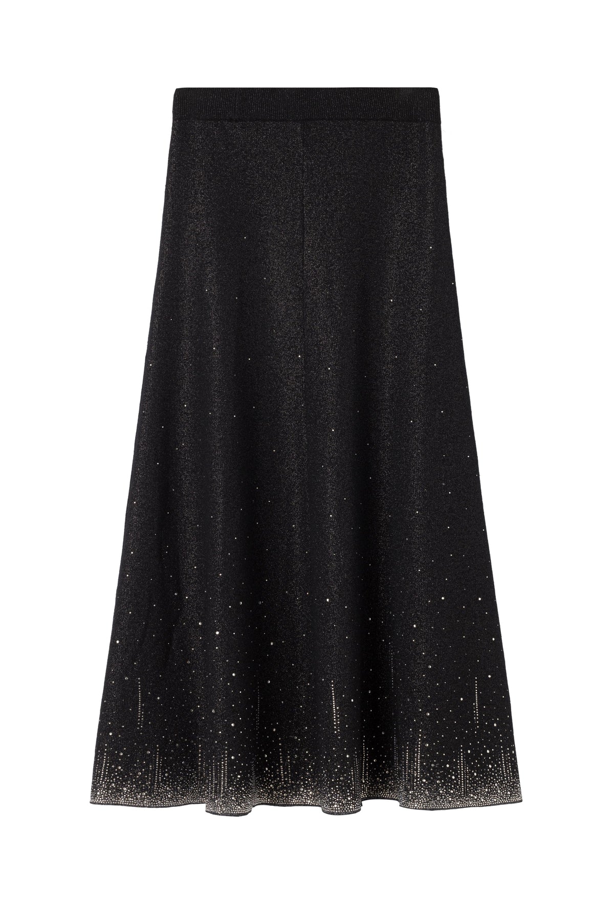 Starry black skirt