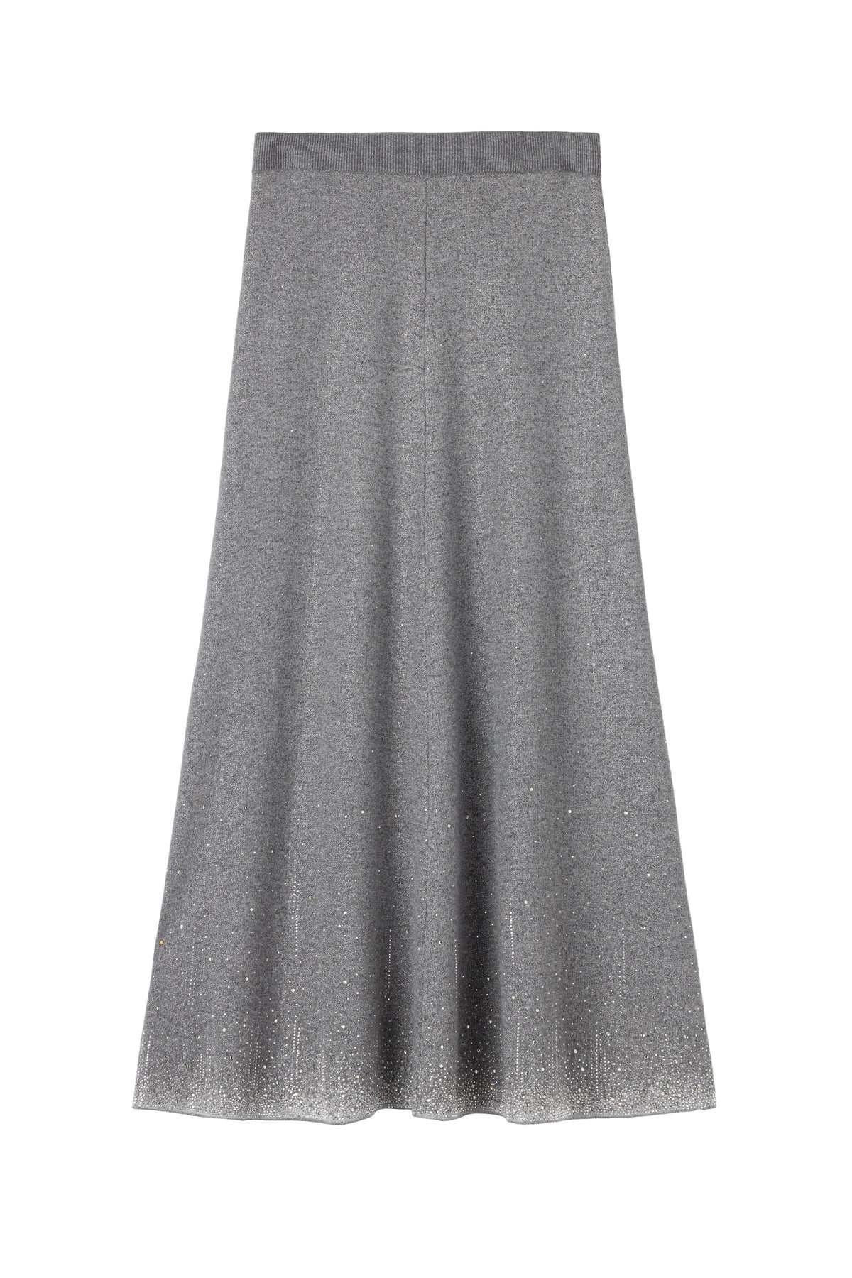 Starry grey skirt