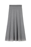 Starry grey skirt