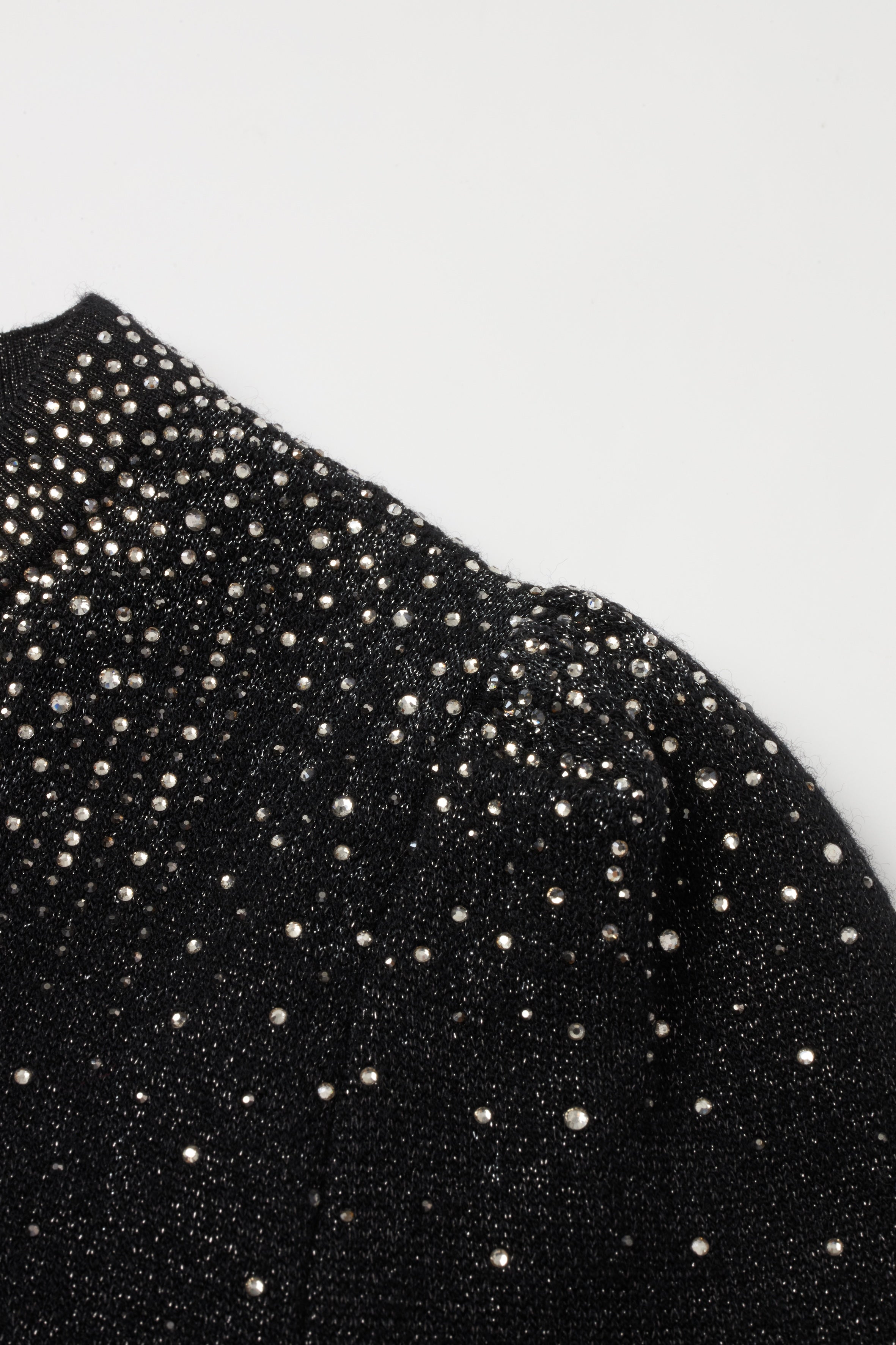 Starry black long sleeve sweater