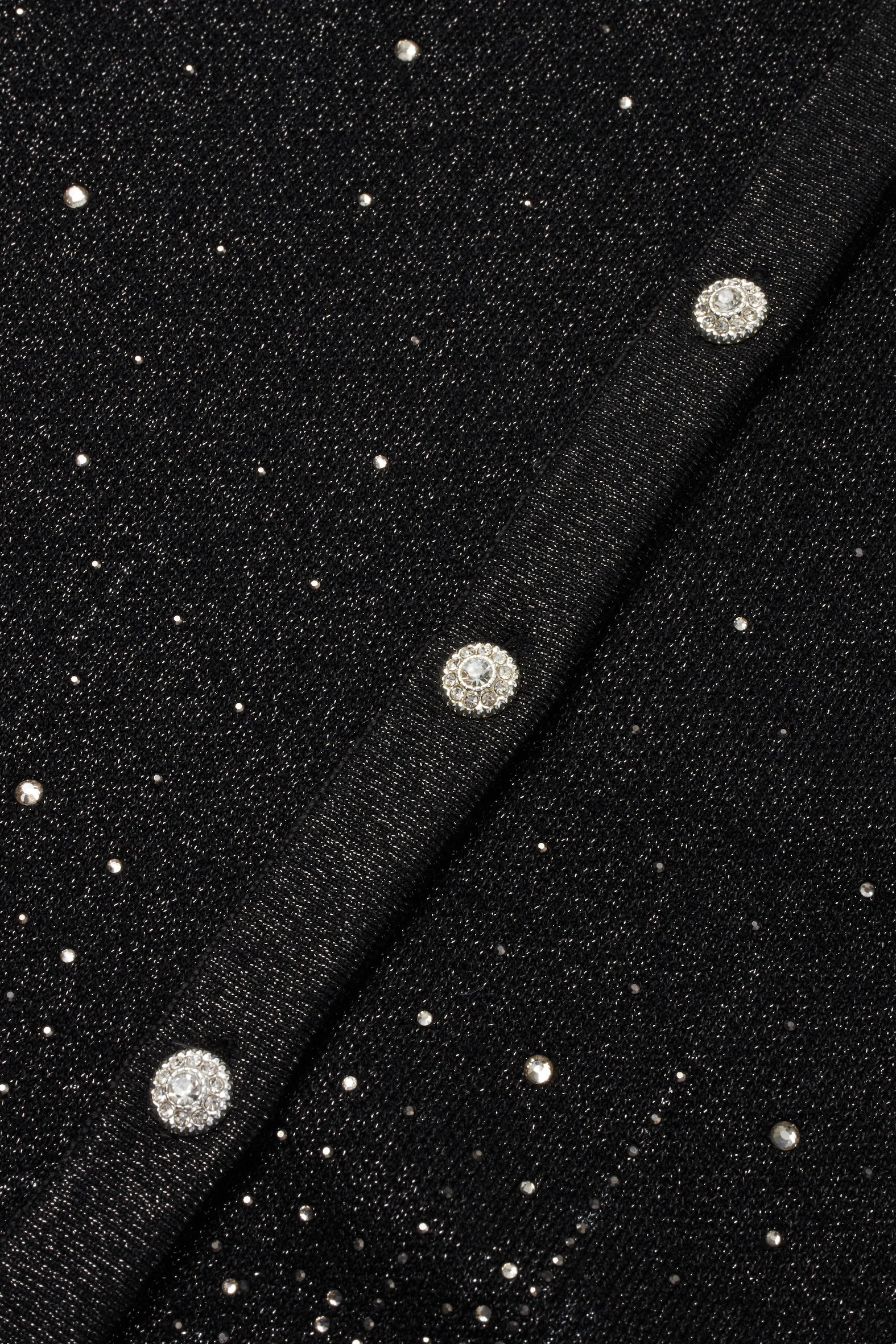 Starry Black Cardigan