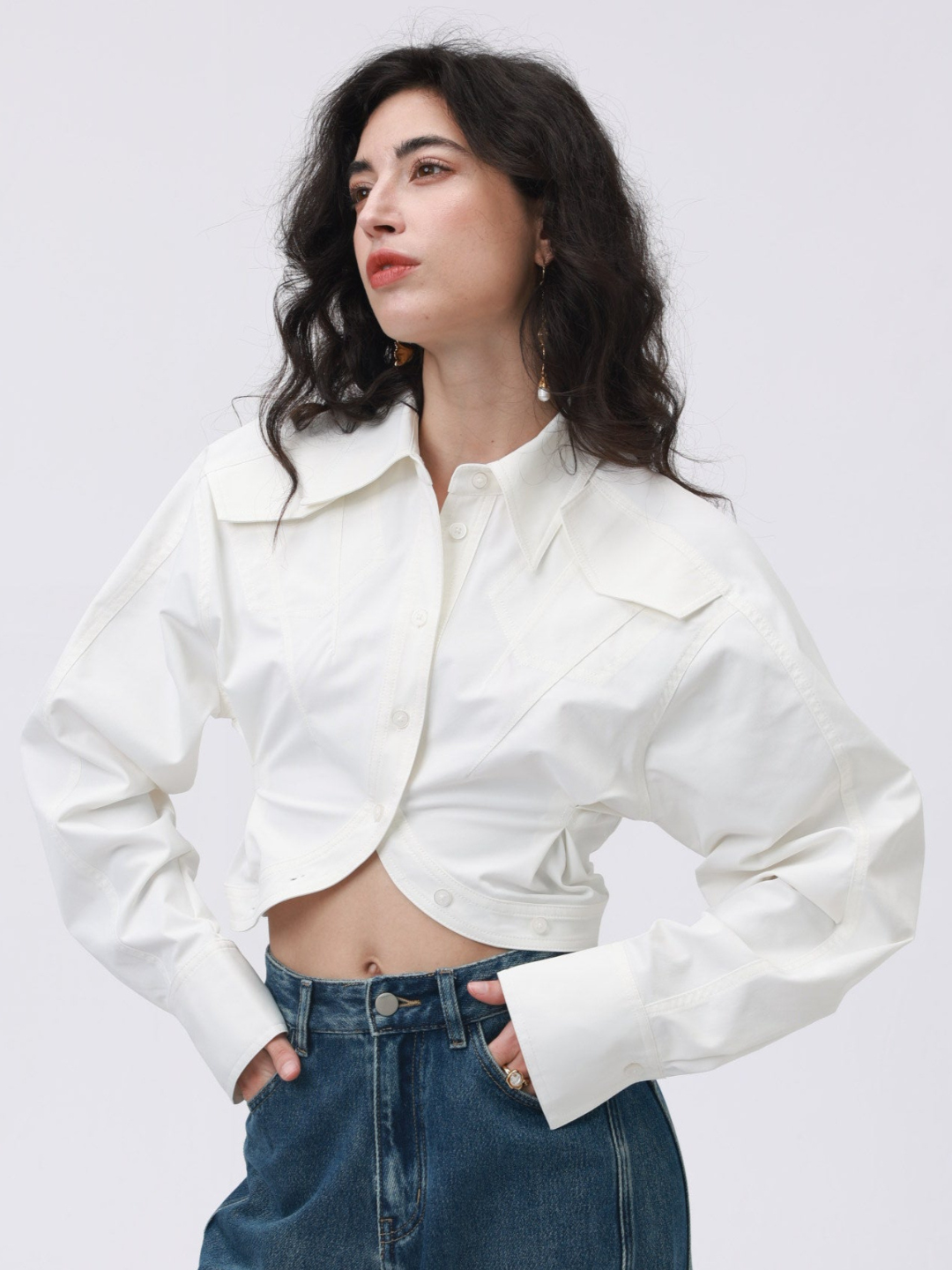 The Riviera Linen-Blend Arc Shirt