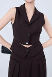 Espresso Tailored Vest